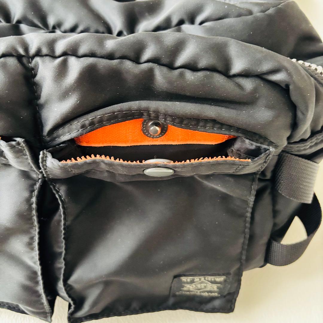 ウ*メ様 【完売品】ポーター　タンカー　ボディバッグ　ウエストバッグ　ブラック