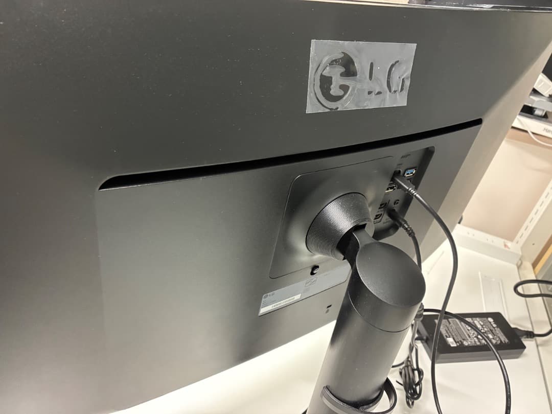 値下げ！【美品格安】LGモニター35インチ 曲面ウルトラワイド6/14まで販売