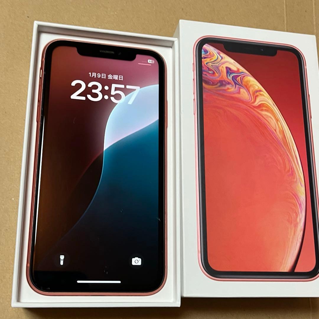 iPhone XR Coral 128 GB SIMフリー