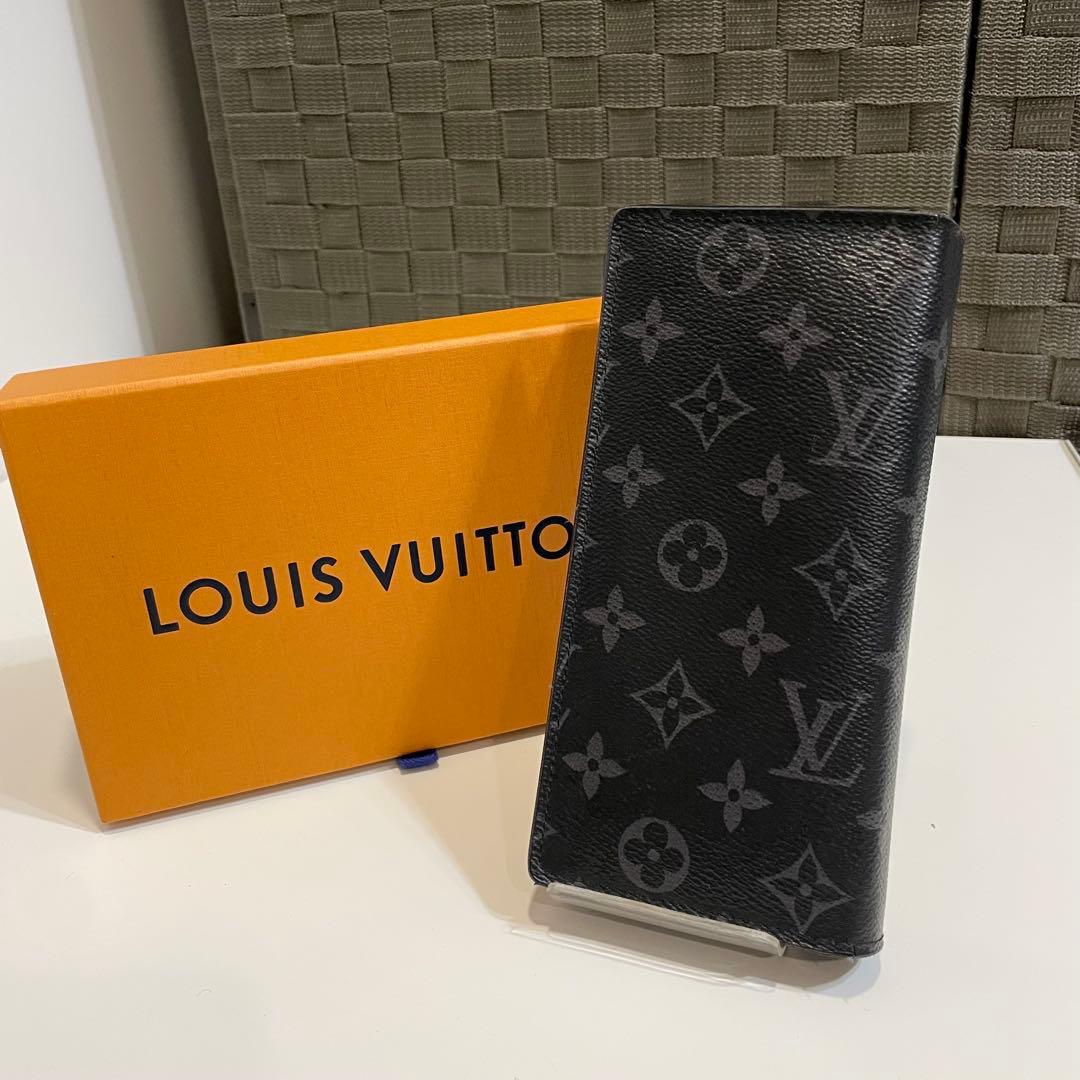 ち*こ様 LOUIS VUITTON エクリプス　ブラック　長財布
