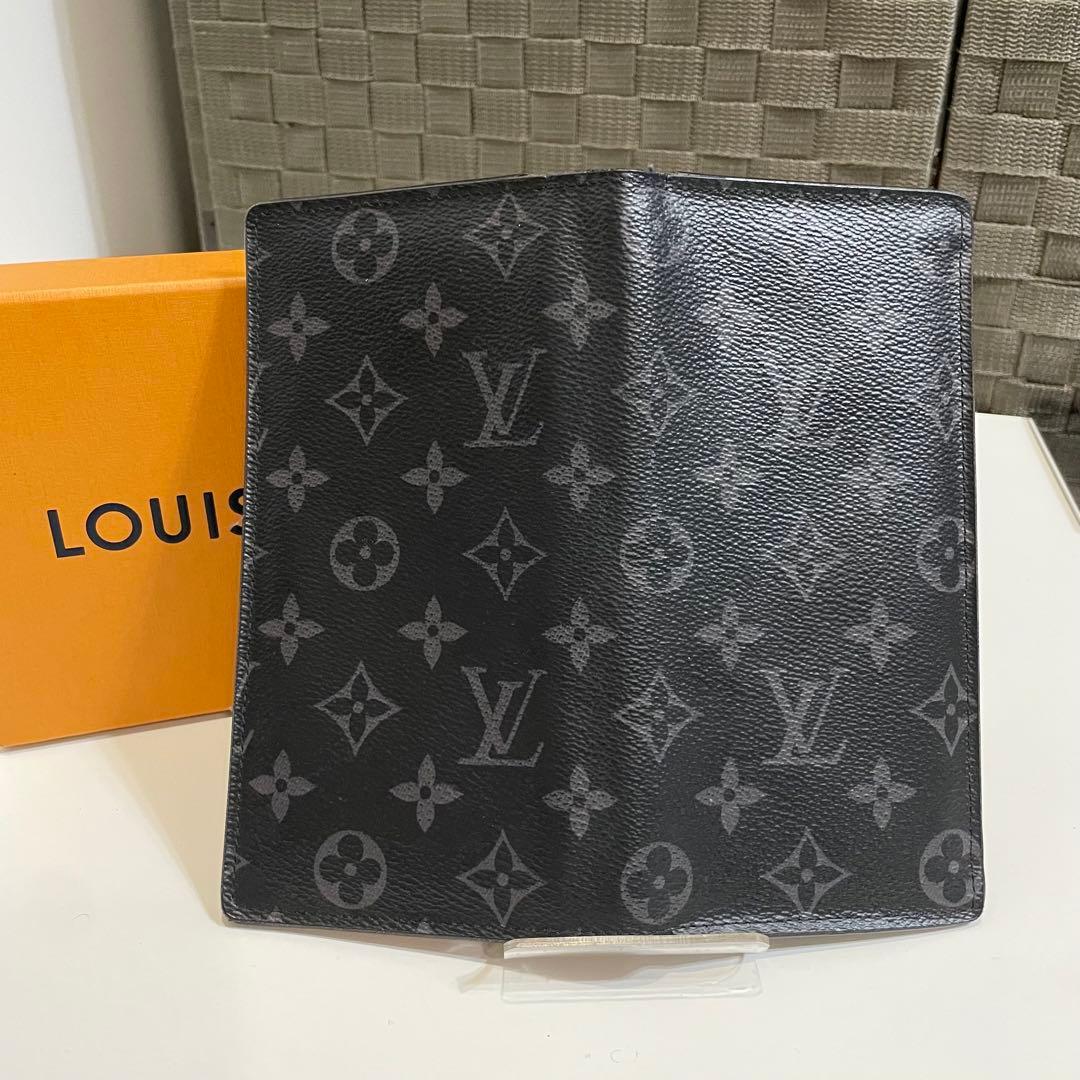 ち*こ様 LOUIS VUITTON エクリプス　ブラック　長財布