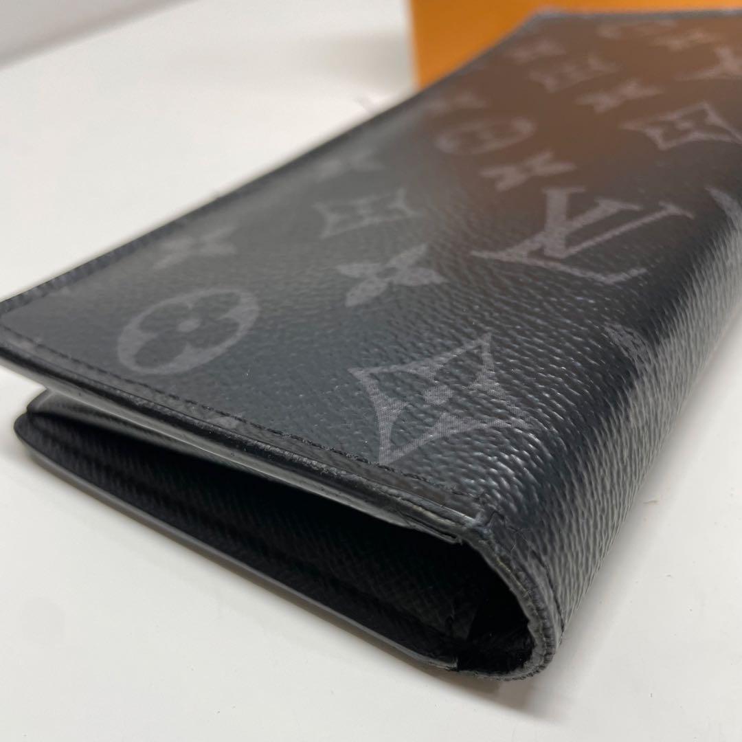 ち*こ様 LOUIS VUITTON エクリプス　ブラック　長財布