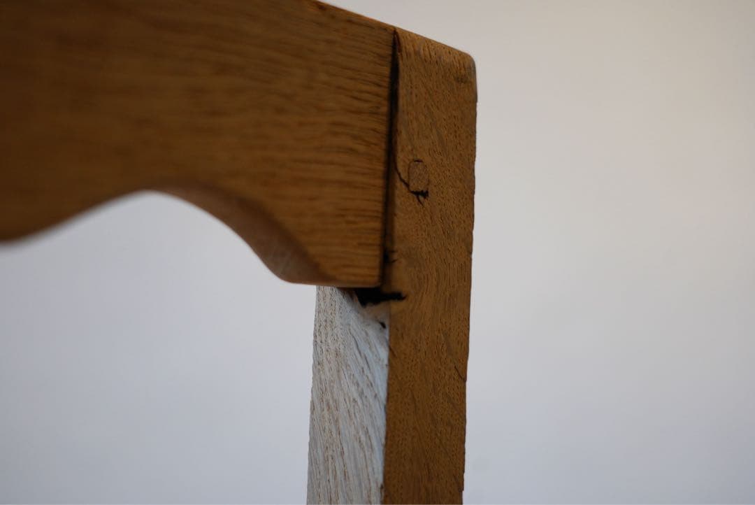 フランスアンティーク　ロレーヌチェア 古い木製の椅子 イス ダイニングチェア