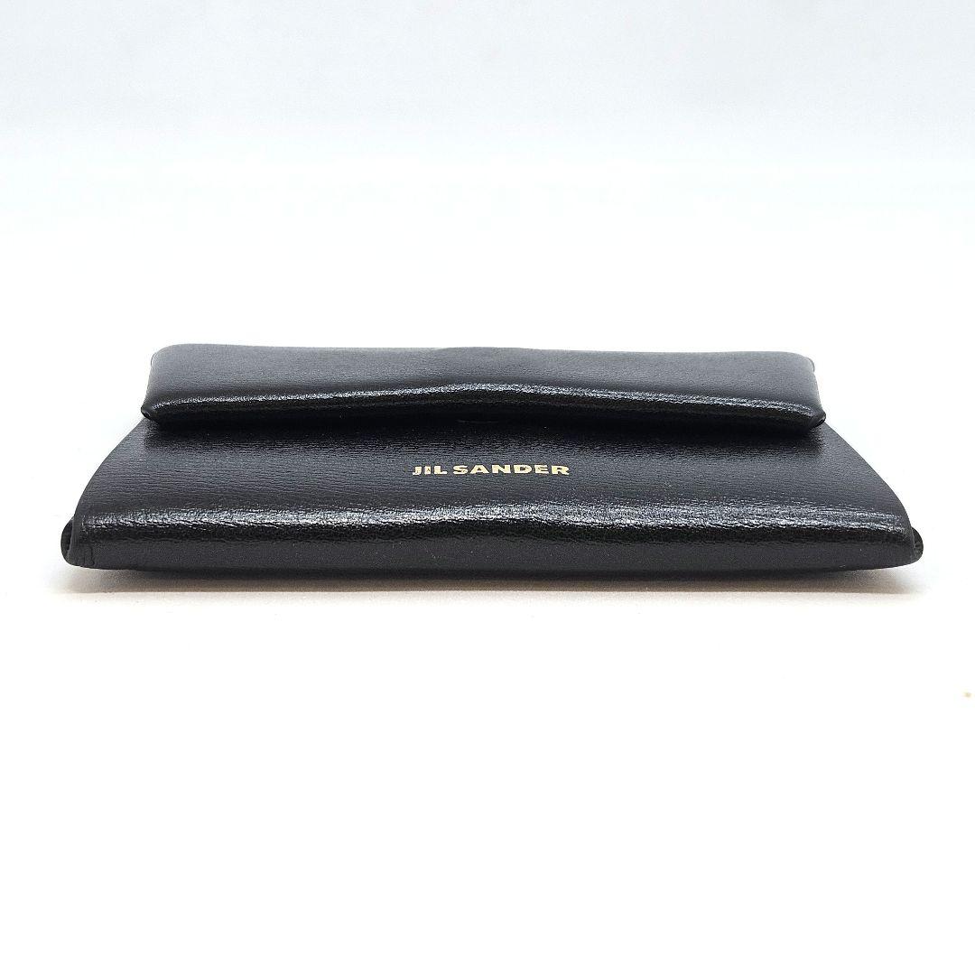 JIL SANDER ジルサンダー ケース 小銭入れ 財布 レザー 黒
