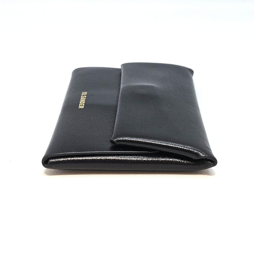 JIL SANDER ジルサンダー ケース 小銭入れ 財布 レザー 黒