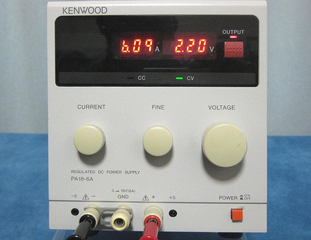 KENWOOD PA18-6A 直流安定化電源の中古品