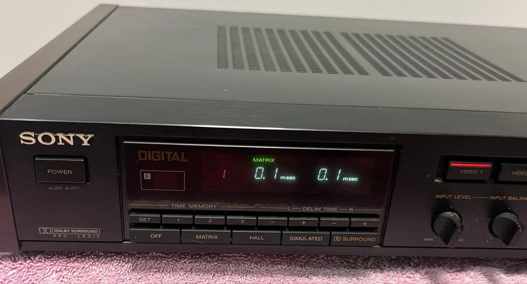 SONY デジタルサウンドプロセッサー