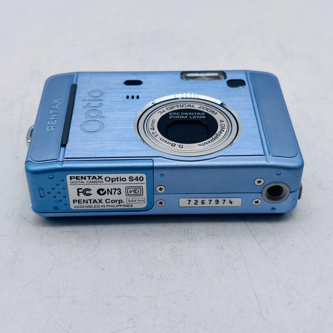 【動作確認済み】PENTAX Optio S40 単三電池