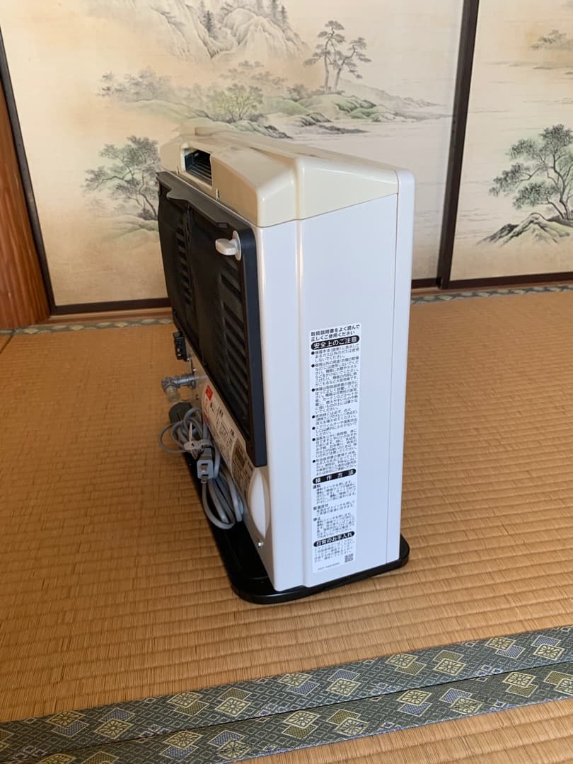 ガスファンヒーター　都市ガス（12A・13A）