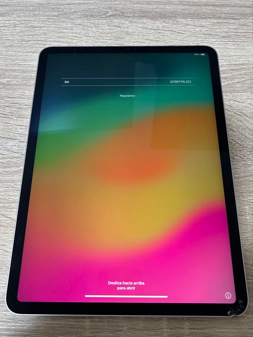 ipad pro 11インチ(第3世代) 128GB 中古　割れ有り