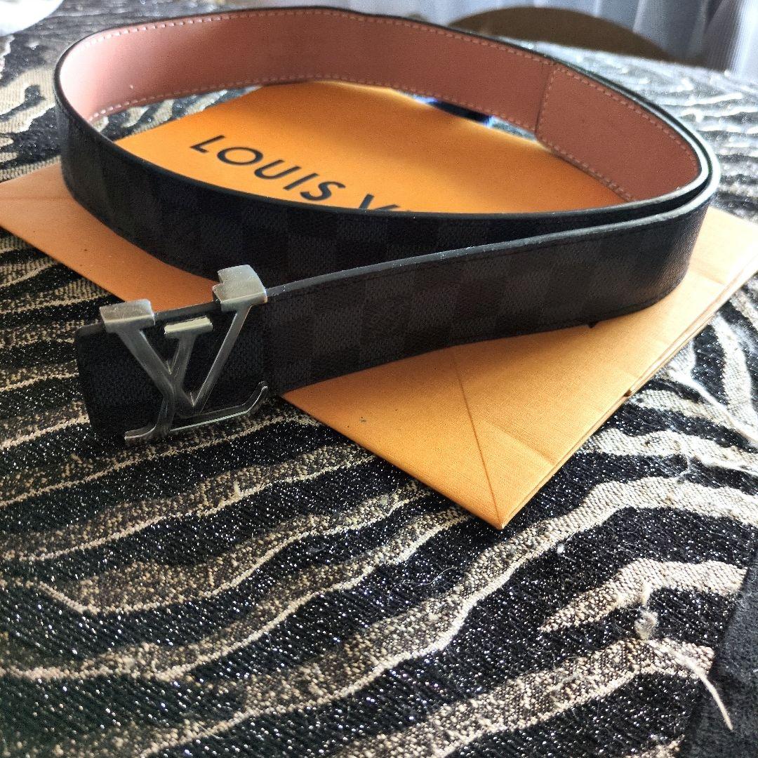 LOUIS VUITTON リバーシブル ベルト 42/105 ブラウンブラック
