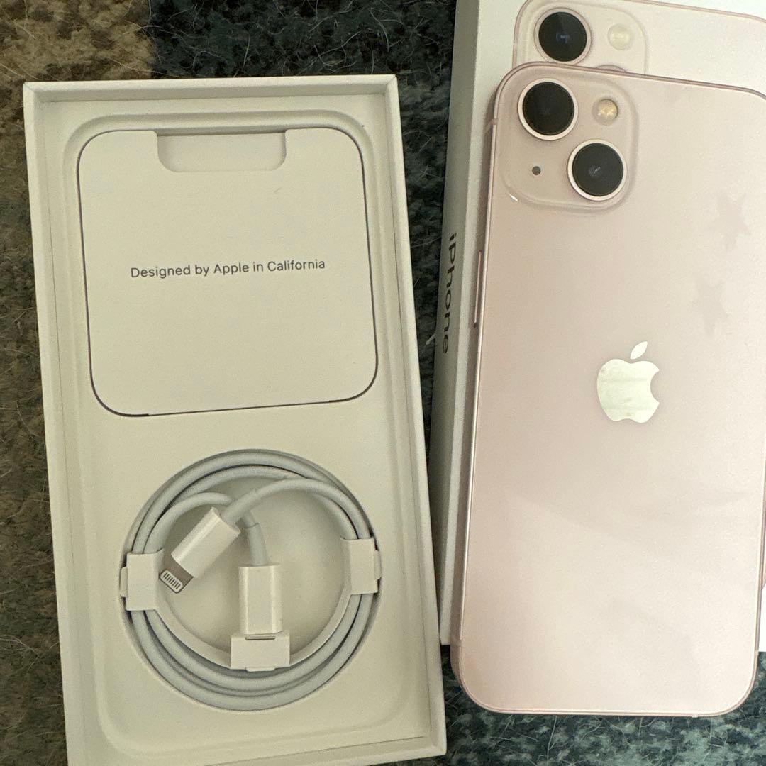 【バッテリー最大84%】iPhone13 128GB ピンク本体