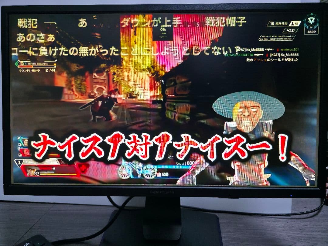 GigaCrysta 240Hz ゲーミングモニター EX-LDGC251UTB