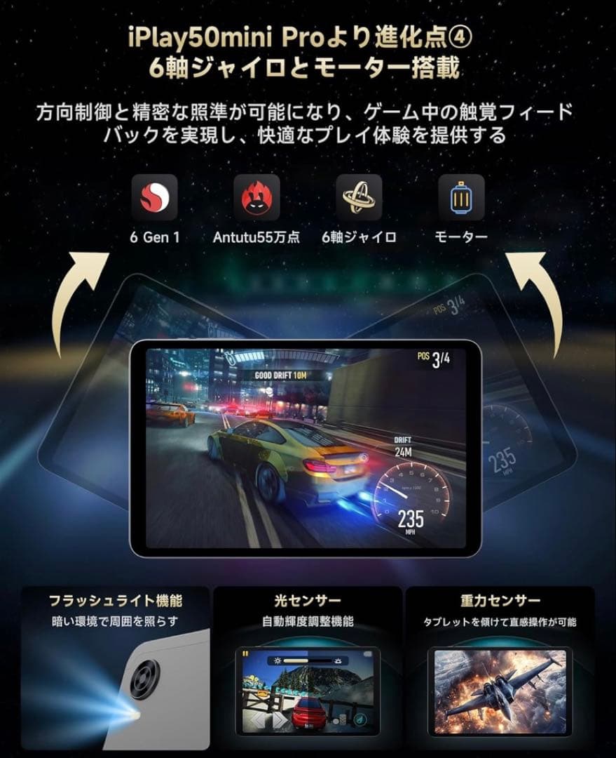 iPlay60mini Turbo 8.4インチタブレット