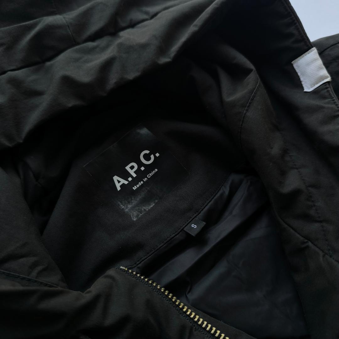 A.P.C. 中綿ダウンフーディブルゾン 定価5万円