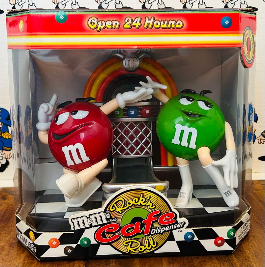 アメコミ m&m's JUKEBOX ROCK'N'ROLLCAFE dispenser