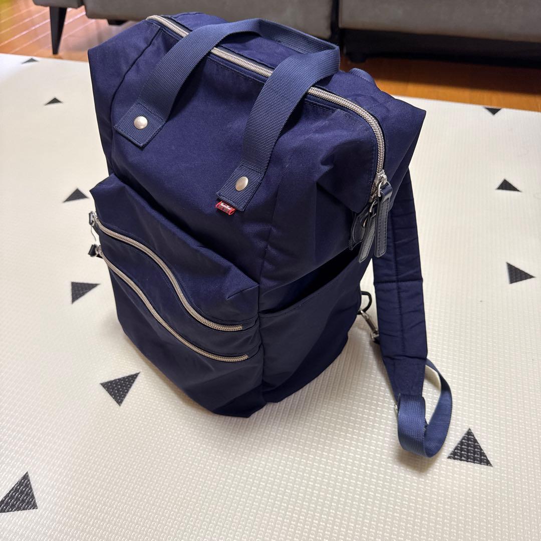 familiar ネイビー リュックサック