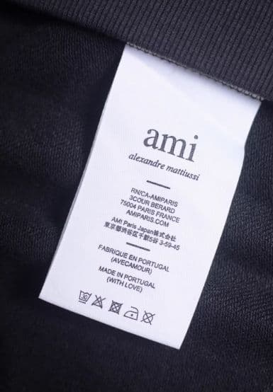 Ami Paris スウェット トレーナー M ブラックM