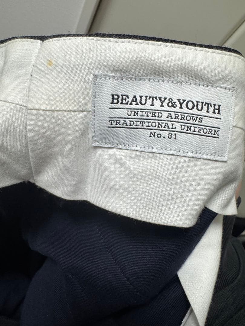 BEAUTY&YOUTH パンツスーツ 36 ダークブルー