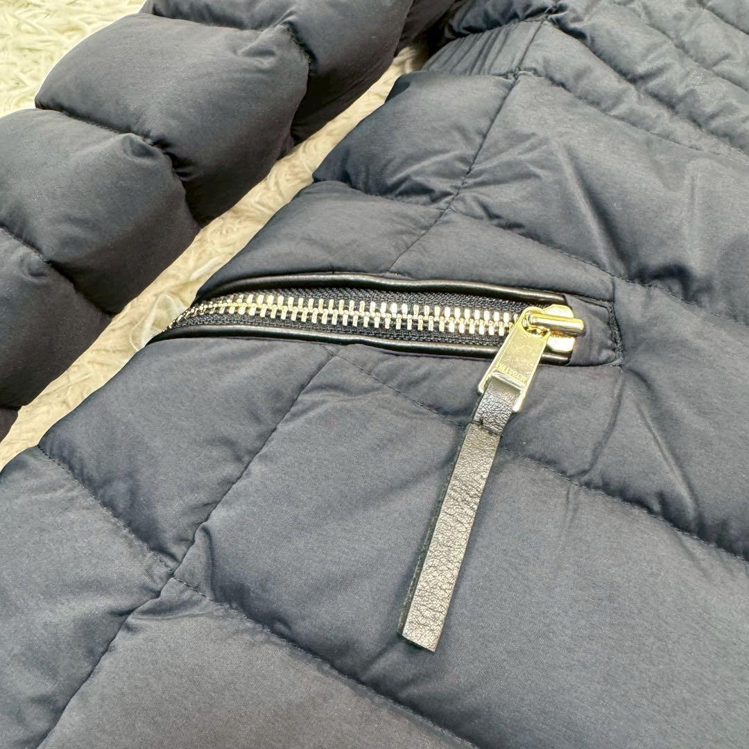 極美品✨ トミーヒルフィガー ロングダウンコート ゴールド金具 XS フード