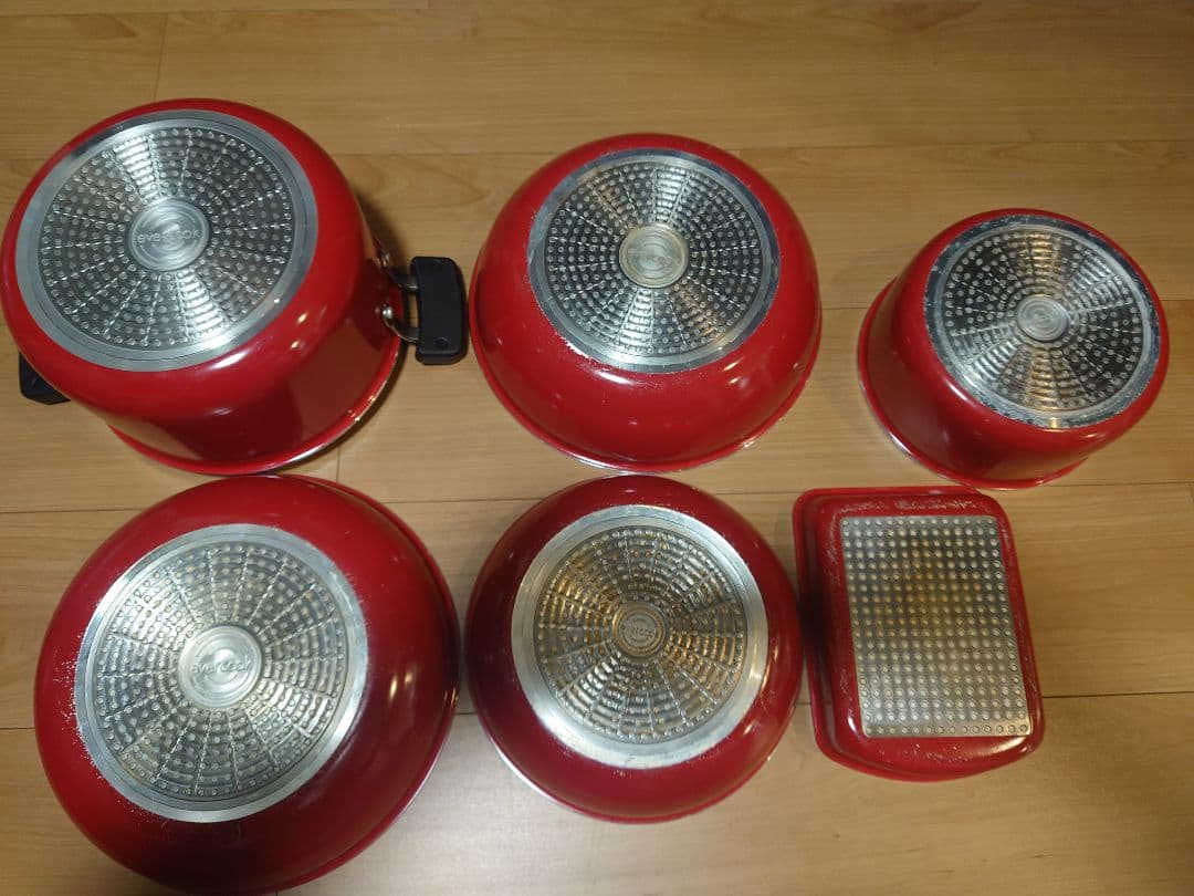 エバークック　鍋フライパン　フルセット　10点