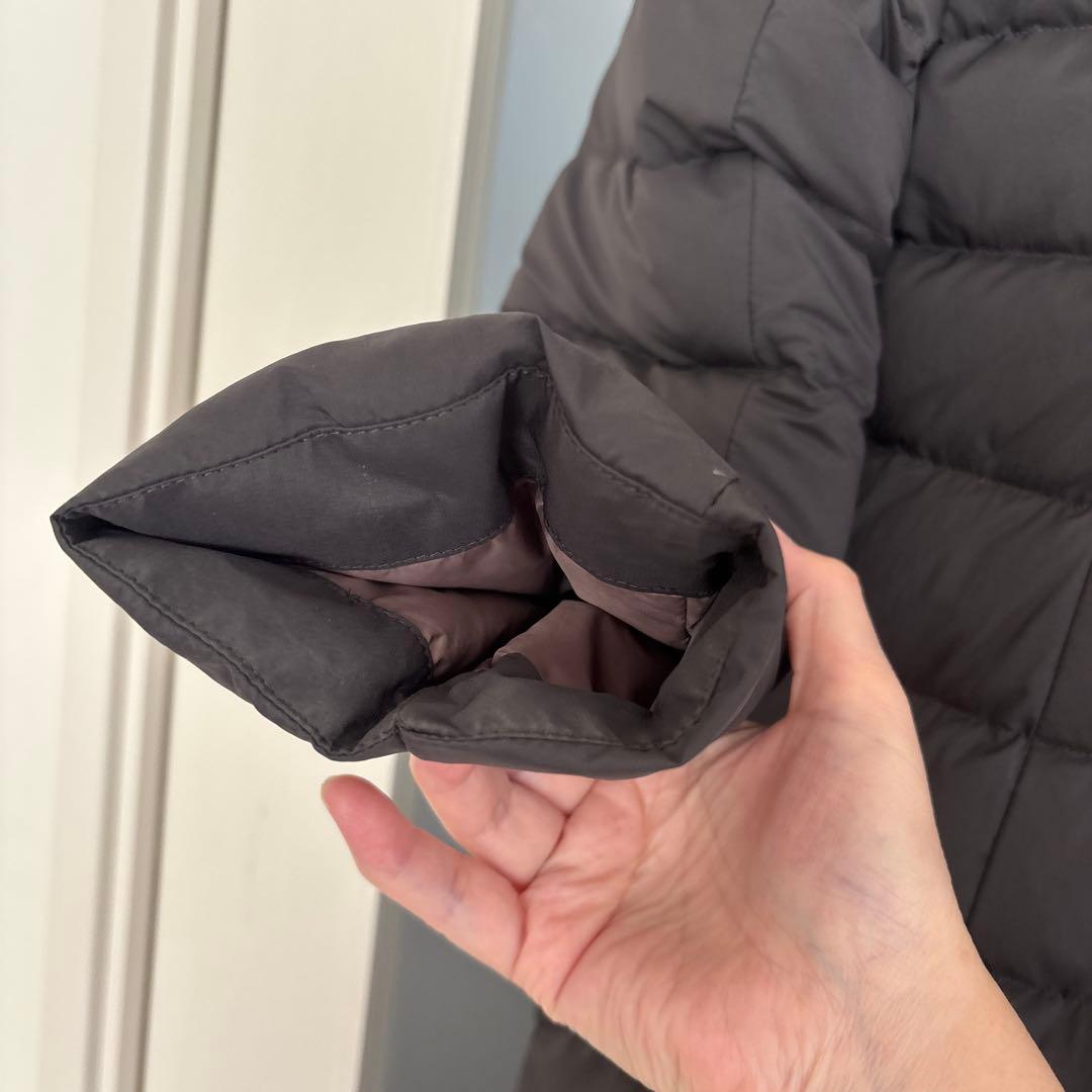 １回使用　難あり　DAKS ダックス　ハウスチェック柄　上質ダウンコート L❣️