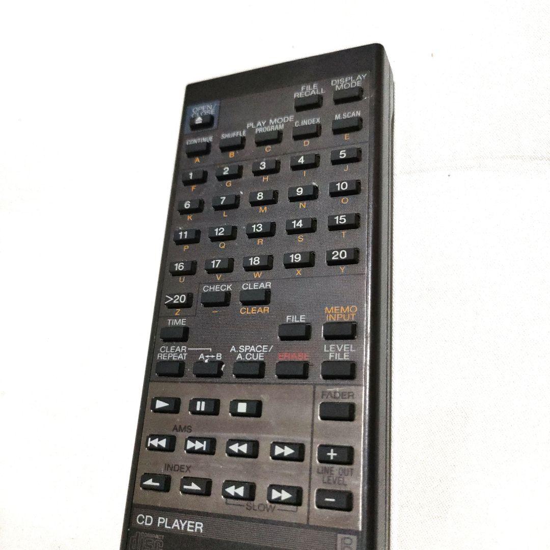 動作品 SONY RM-D991 CDプレイヤー オーディオリモコン