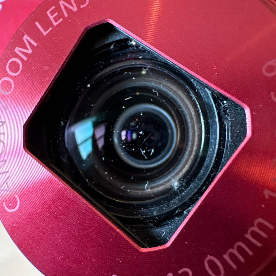 Canon IXY 190コンパクトデジタルカメラ 赤