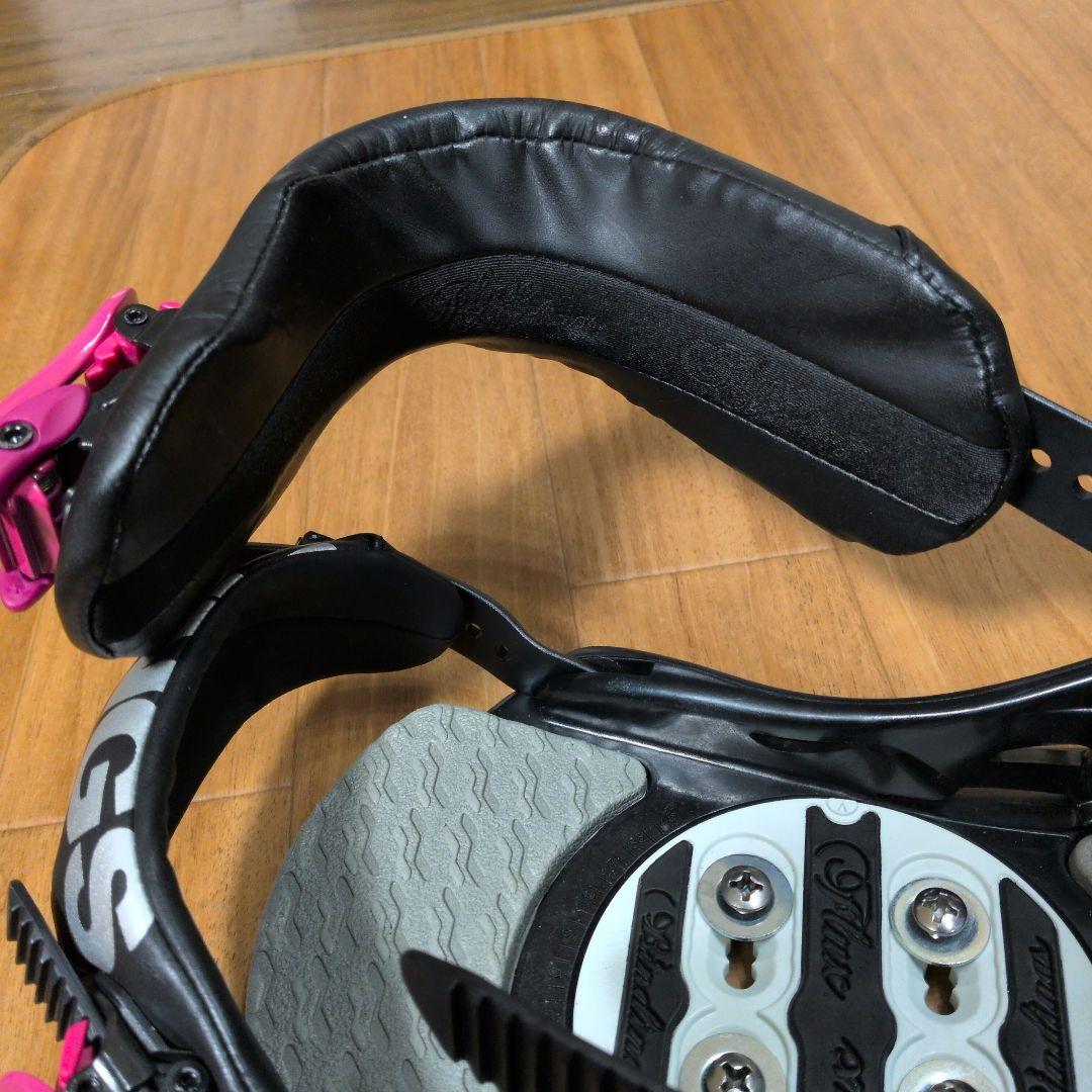 【USED】FLUX スノーボードビンディング PR15 ブラック/ピンク M