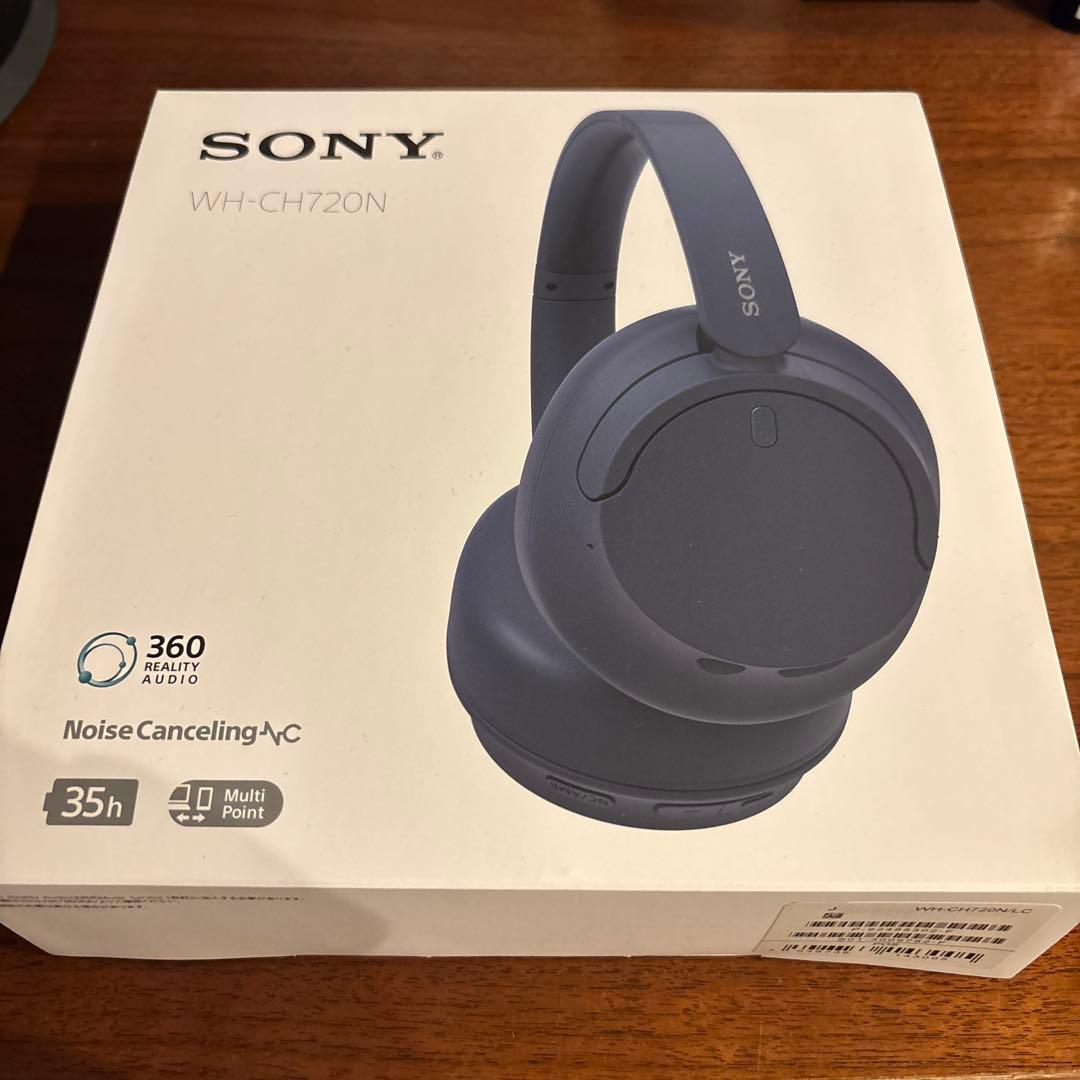 SONY ヘッドホン WH-CH720N B(ケース付)