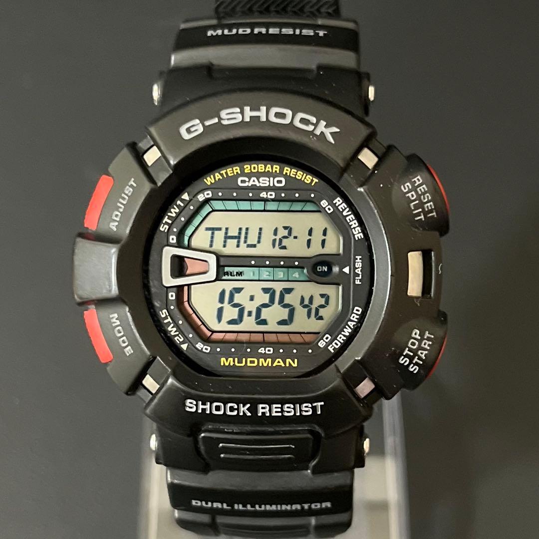 【極美品/希少】G-SHOCK MUDMAN G-9000-1 マッドマン