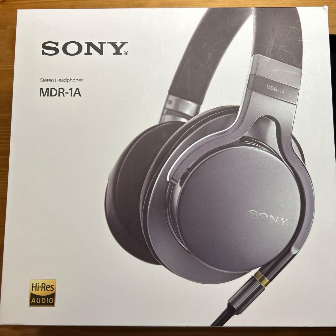 【名機】SONY MDR-1A 密閉型ヘッドホン ブラック（動作確認済）