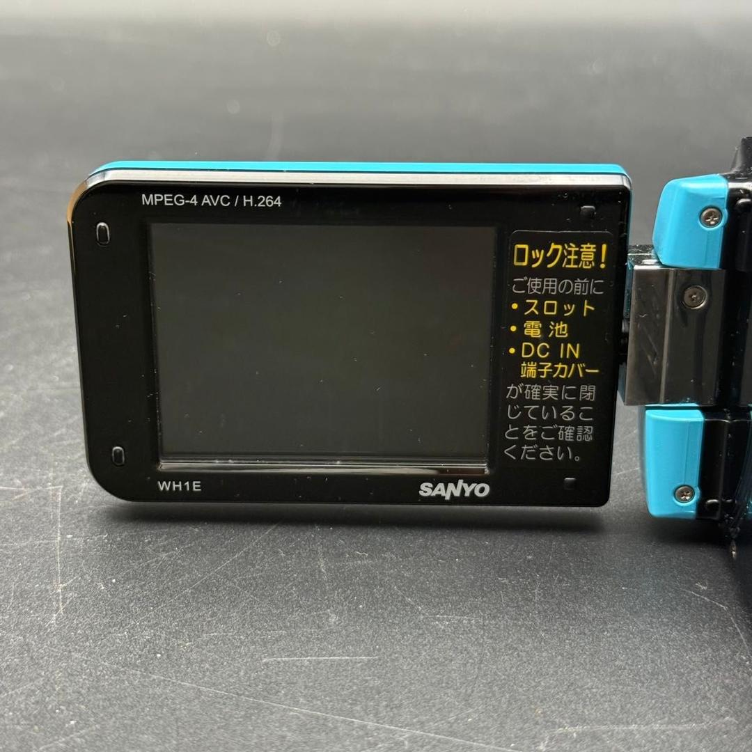 Sanyo Xacti DMX-WH1E ブルー　箱付き