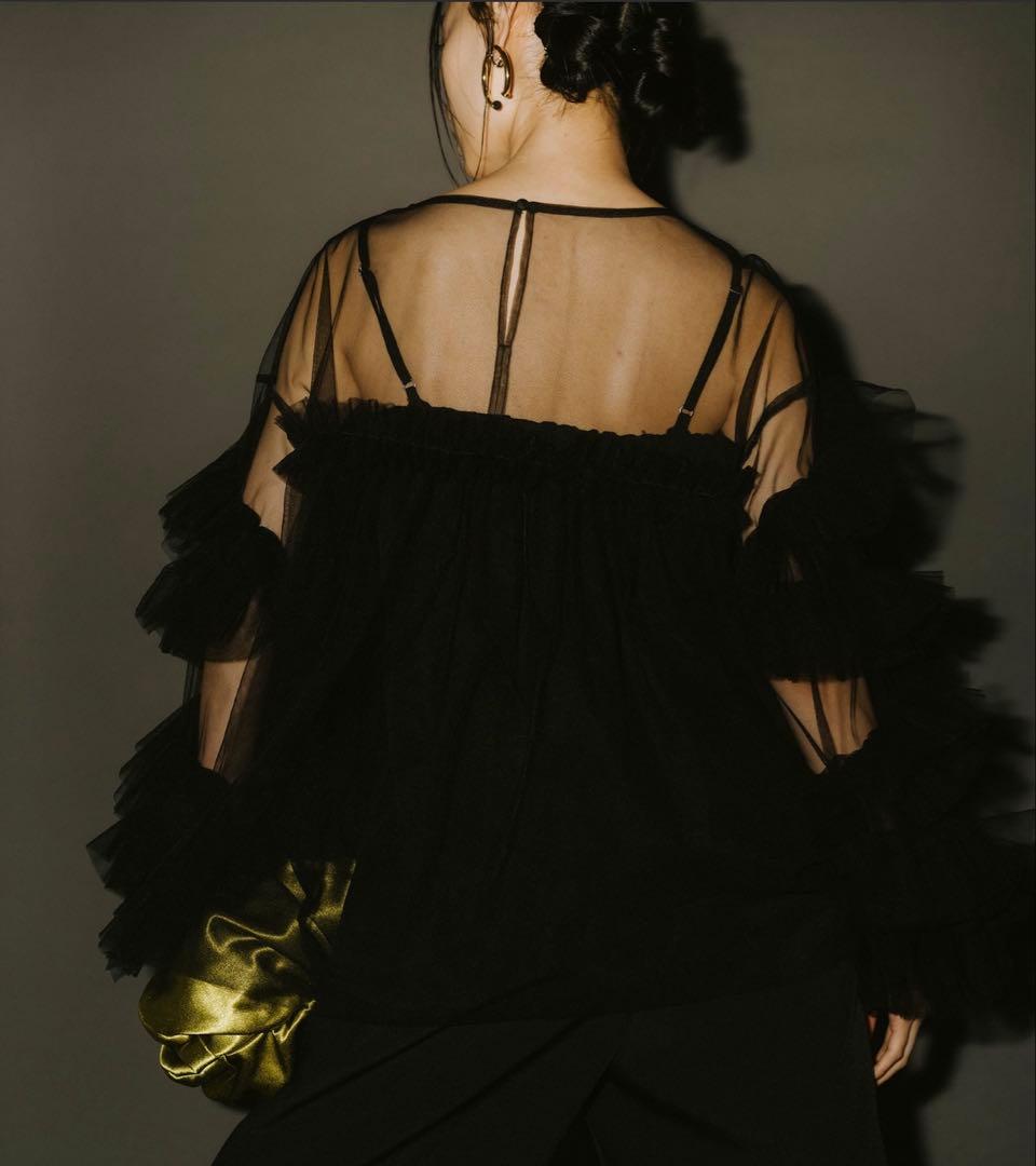 アンドレスド / ANDRESD デコラティブチュールトップス