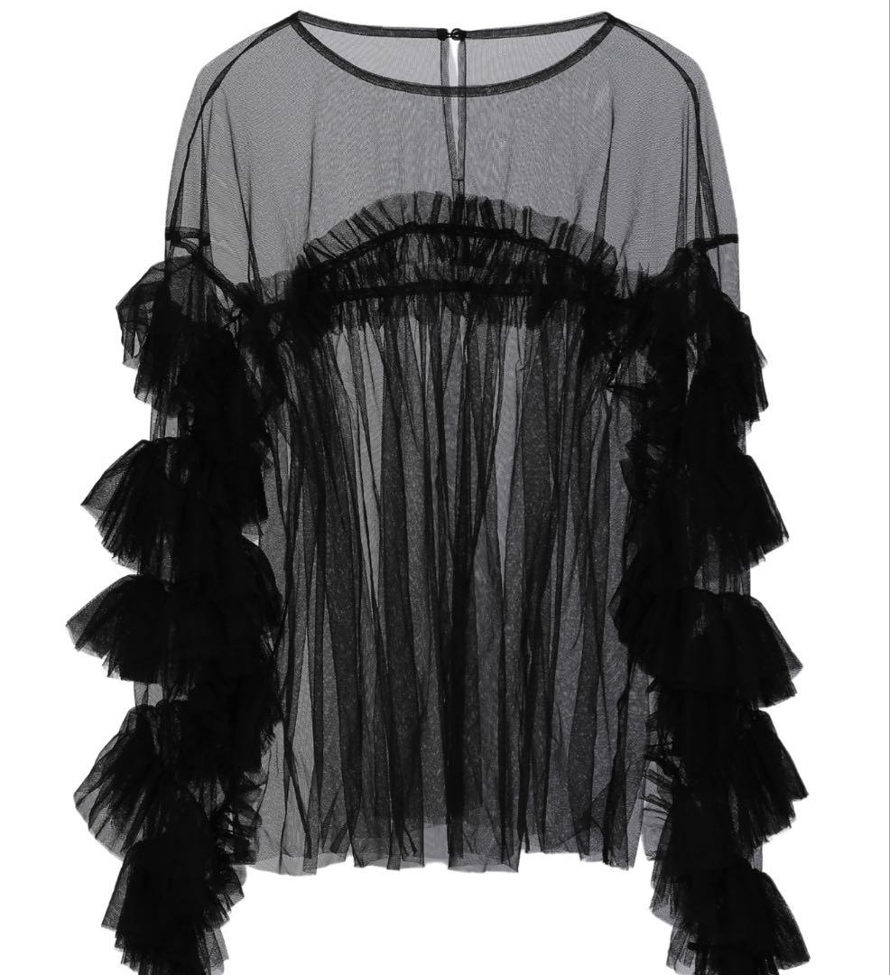 アンドレスド / ANDRESD デコラティブチュールトップス