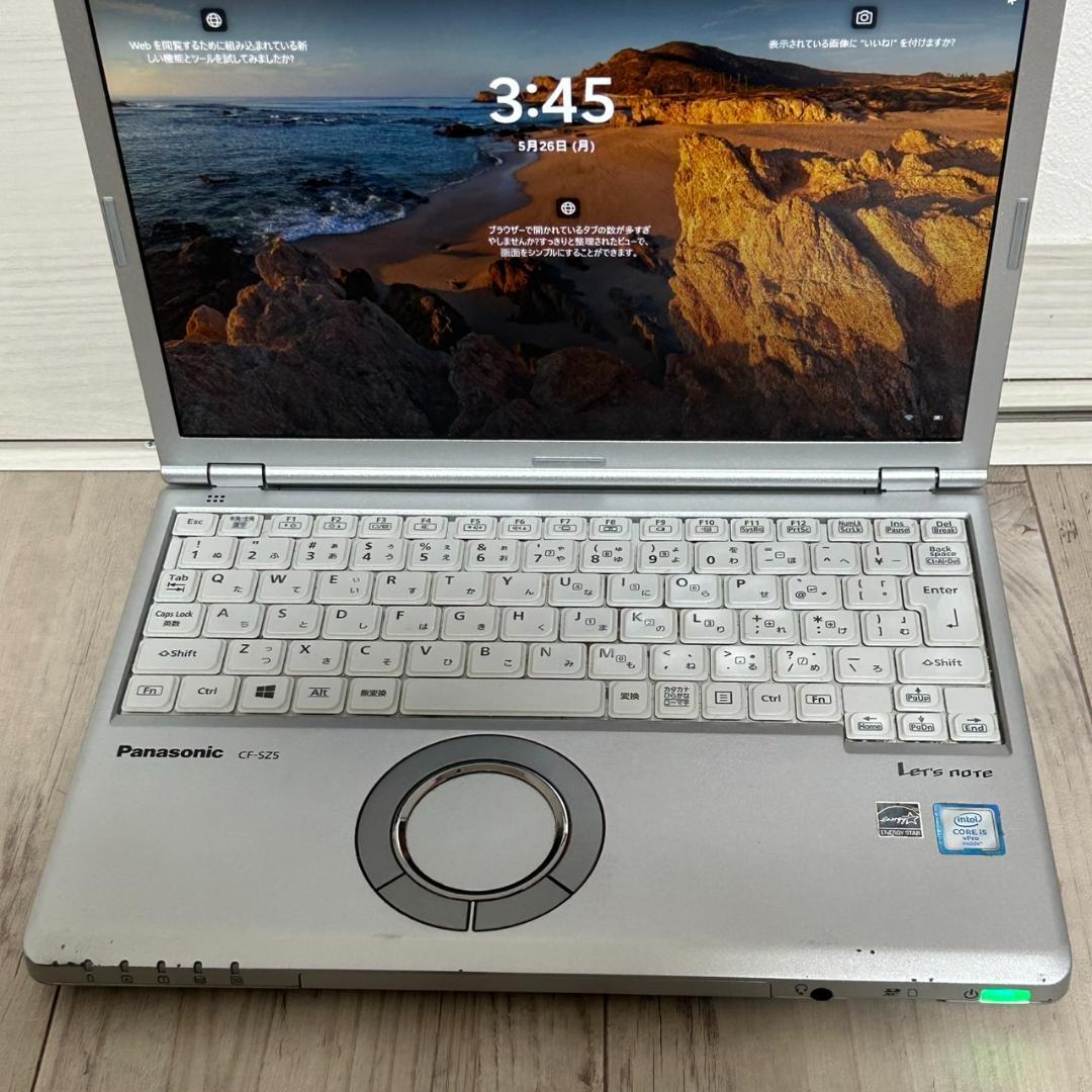 ☆人気コスパ最強！☆ Let's note i5 8G SSD 12.1インチ