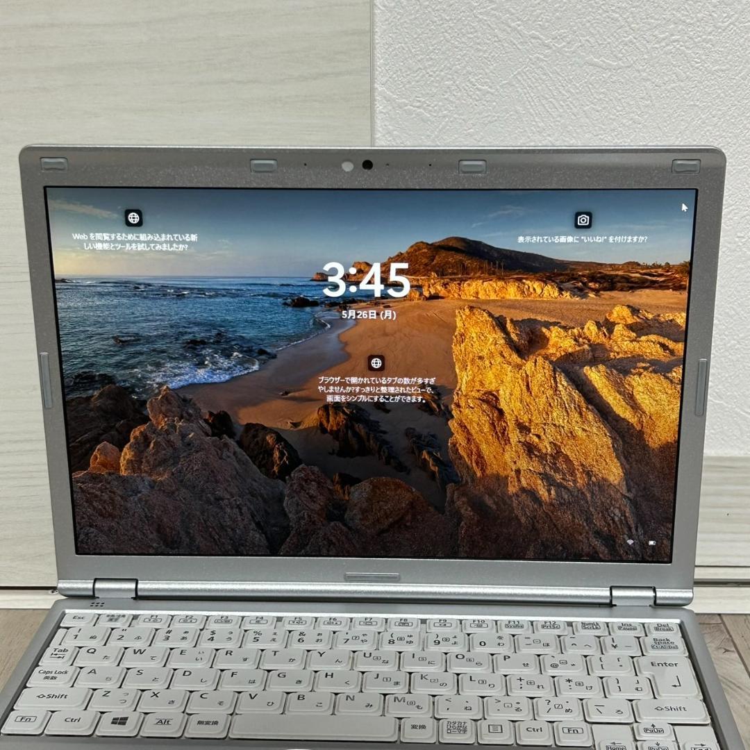 ☆人気コスパ最強！☆ Let's note i5 8G SSD 12.1インチ