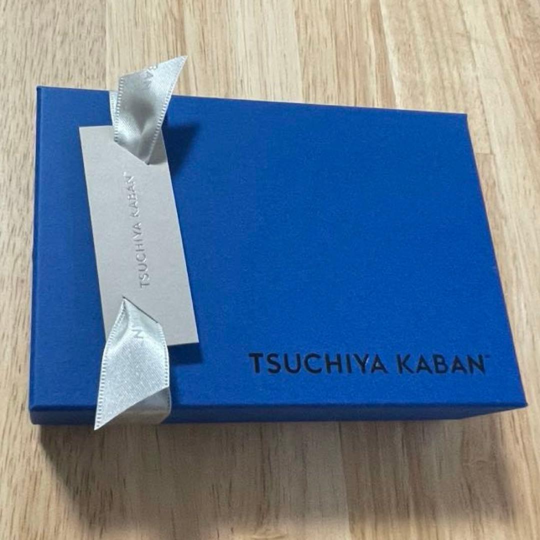 【未使用】土屋鞄 コードバン ファスナーパース ネイビー