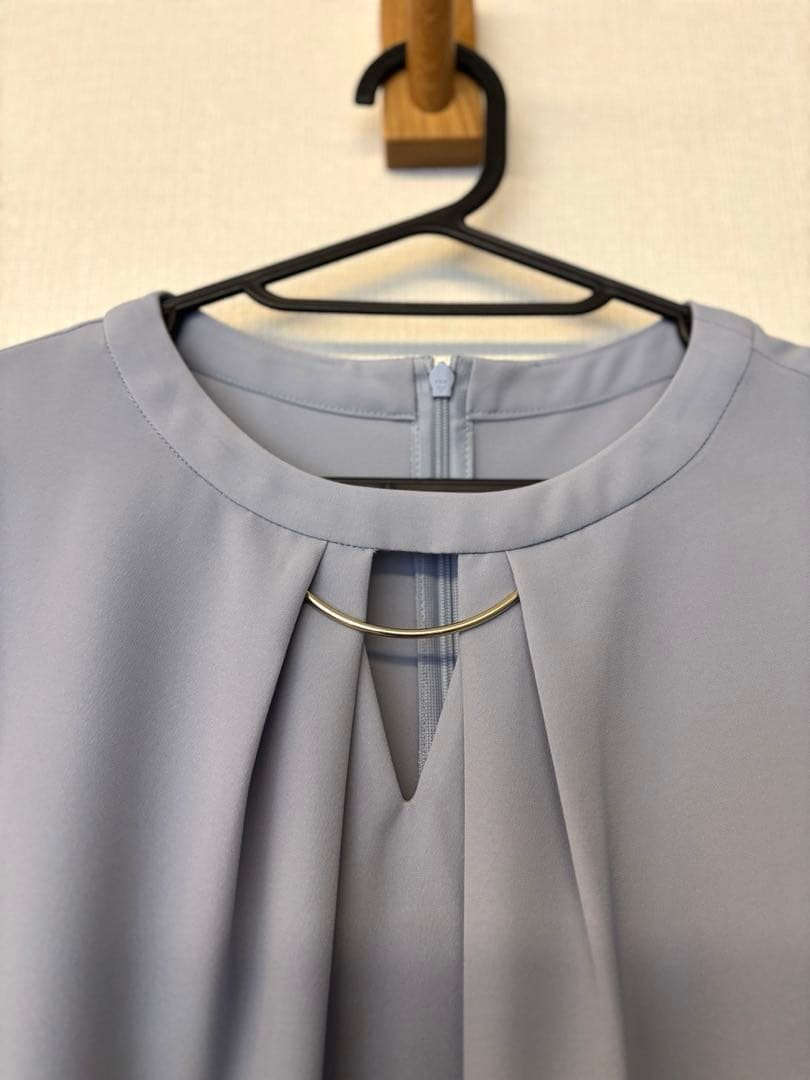 メタルバータックブラウス PINKY&DIANNE ブラウス ブルー38