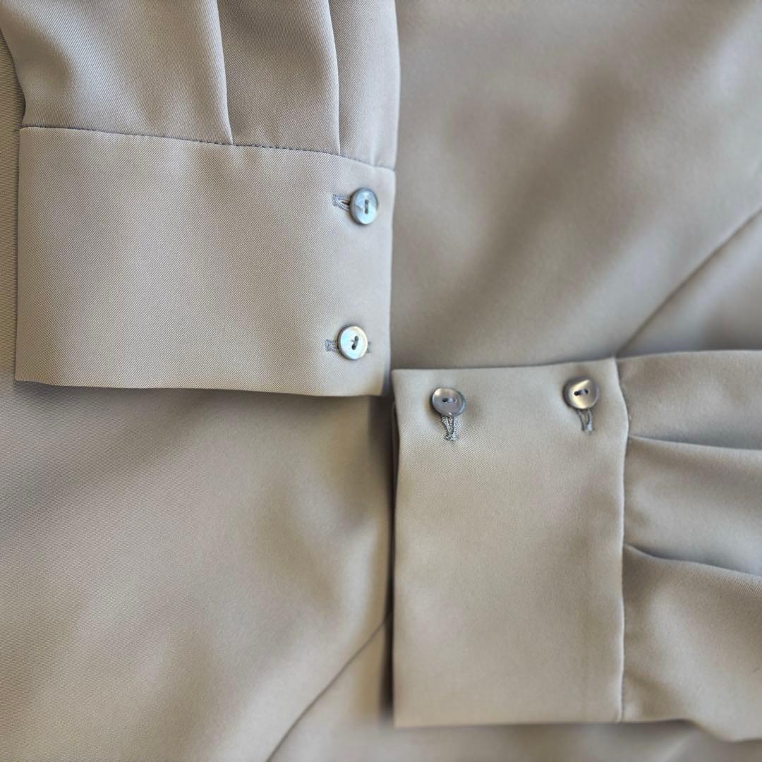 メタルバータックブラウス PINKY&DIANNE ブラウス ブルー38