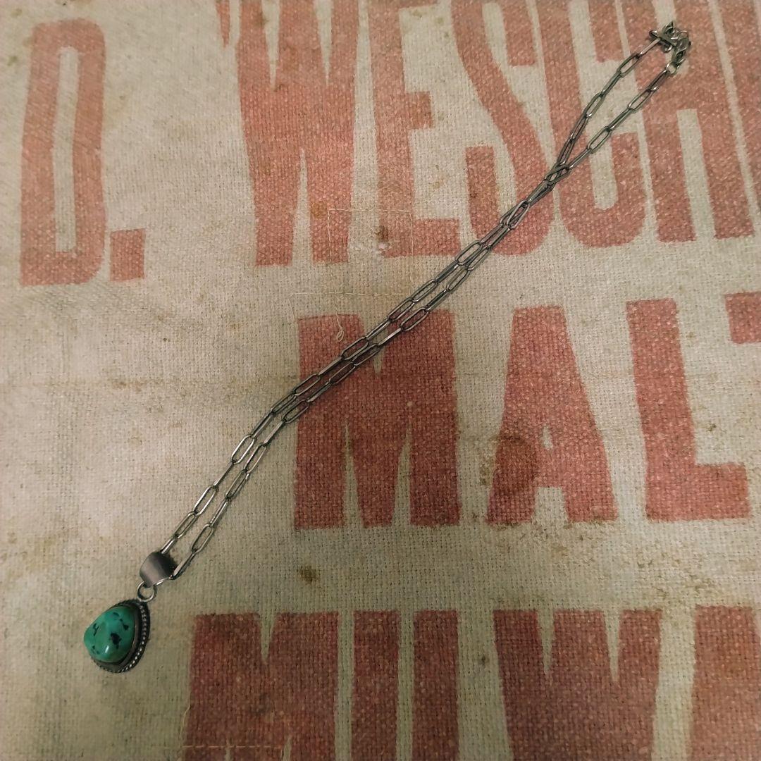 70s ヴィンテージ NAVAJO Ella Peter ターコイズ ネックレス