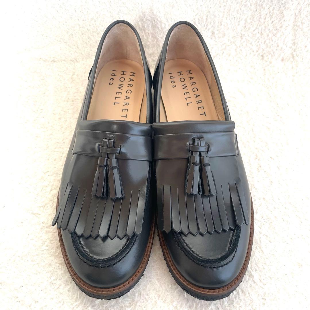 極美品✨MARGARET HOWELL idea タッセル ローファー 23㎝