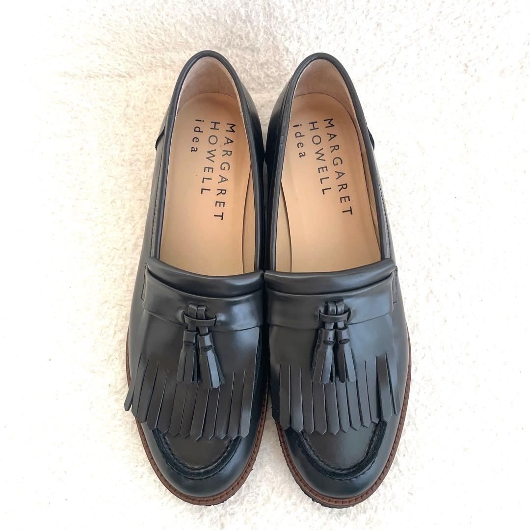 極美品✨MARGARET HOWELL idea タッセル ローファー 23㎝