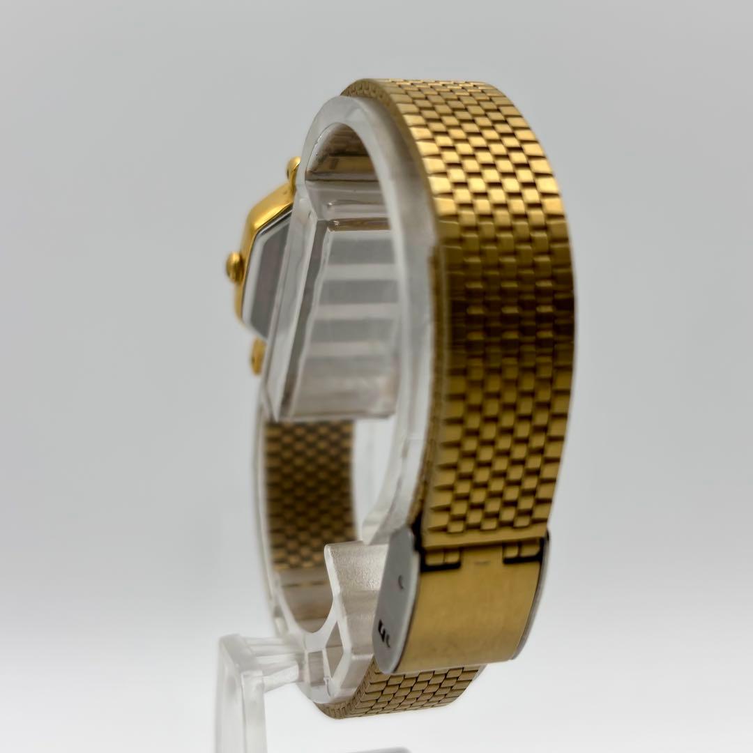 稼働✨セイコー SEIKO ヴィンテージ 腕時計 オクタゴン ゴールド 美品