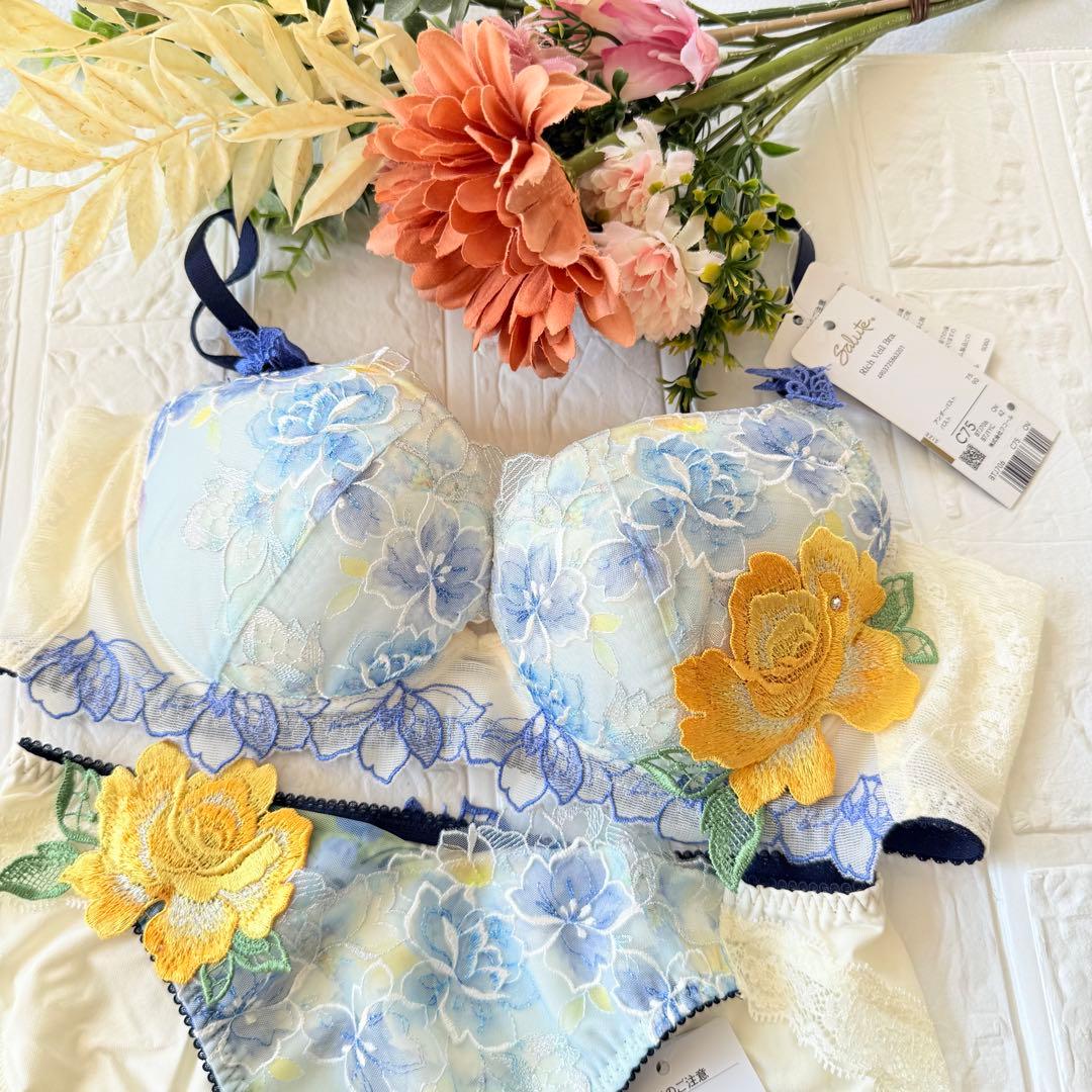 【新品】wacoal サルート 06 ブラ　ショーツセット　C75M OV