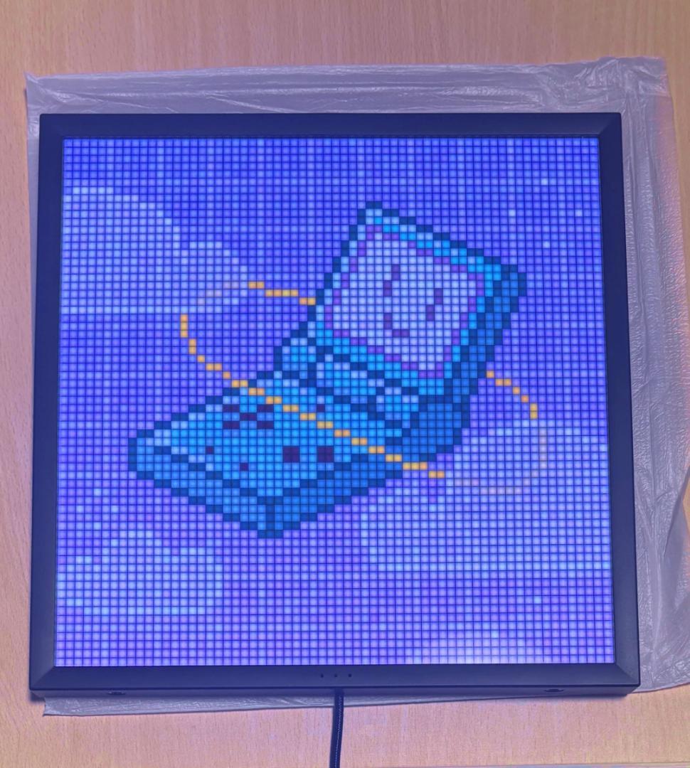 Divoom Pixoo 64　デジタル時計　デジタルフレーム　ピクセルアート