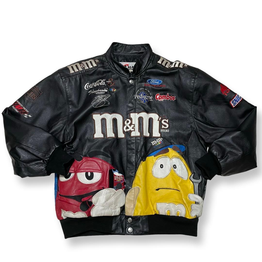 希少　 m&ms エムアンドエムズ　レザージャケット 90s 肉厚