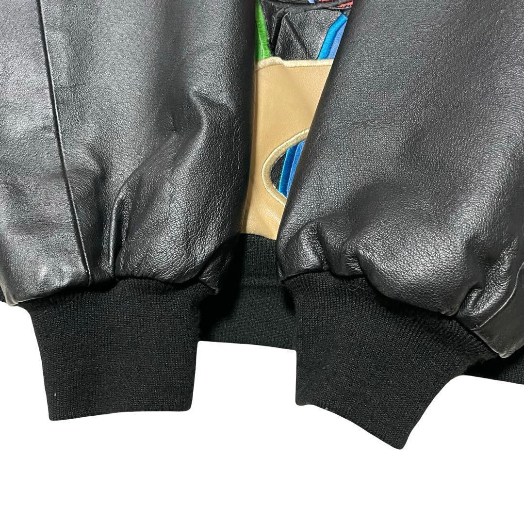 希少　 m&ms エムアンドエムズ　レザージャケット 90s 肉厚