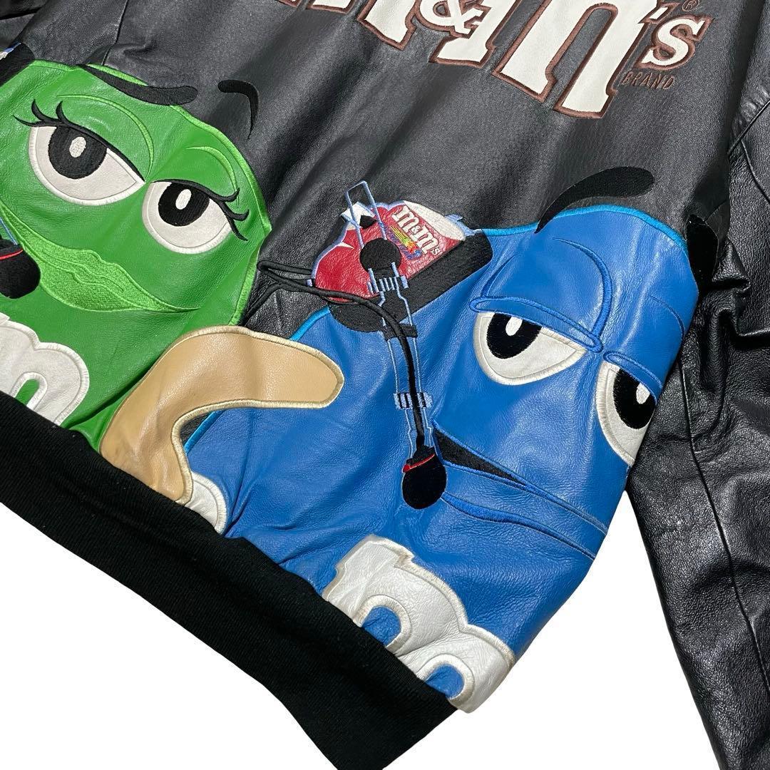 希少　 m&ms エムアンドエムズ　レザージャケット 90s 肉厚