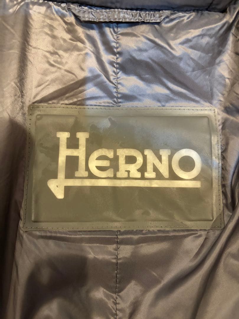 美品　ヘルノ HERNO ダウンコート n-3b 型　48